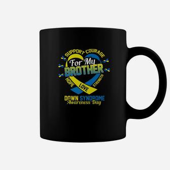 Down Syndrome Kids Girls Boys Love Brother Gift Coffee Mug - Thegiftio UK