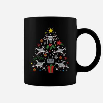 Drone Christmas Ornament Tree Funny Xmas Gift Boys Sweatshirt Coffee Mug | Crazezy