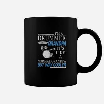 Drummer Grandpa Its Like A Regular Grandpa Only Cooler Coffee Mug | Crazezy CA
