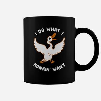 Duck I Do What I Honkin' Want Coffee Mug - Monsterry