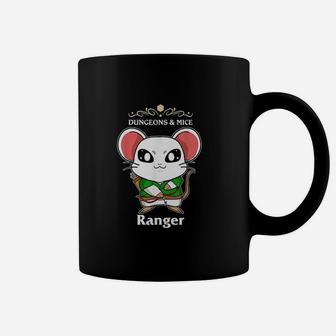 Dungeons And Mice Rpg D20 Ranger Roleplaying Tabletop Gamers Coffee Mug | Crazezy UK