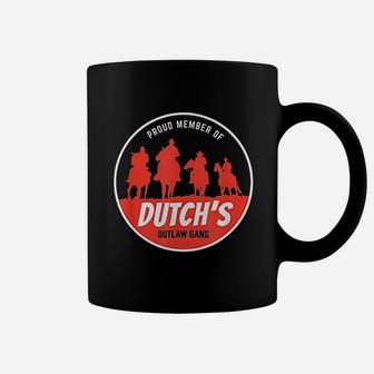 Dutchs Gang Red Horse And Cowboy Adventure Coffee Mug | Crazezy UK