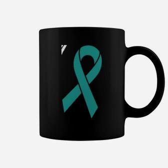 Dysautonomia Awareness Products Pots Ribbon Fighter Mom Coffee Mug | Crazezy