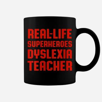 Dyslexia Teacher Therapist Real Life Dyslexic Therapy Coffee Mug - Monsterry