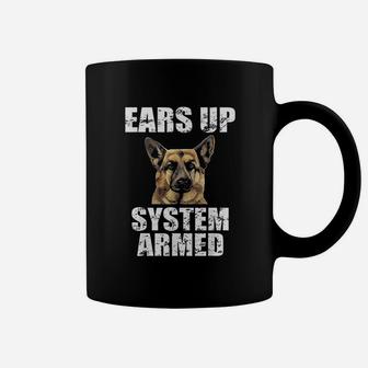 Ears Up System Armed Coffee Mug | Crazezy