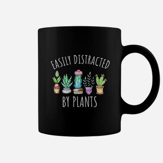 Easily Distracted By Plants Cactus Succulents Succs Coffee Mug | Crazezy UK