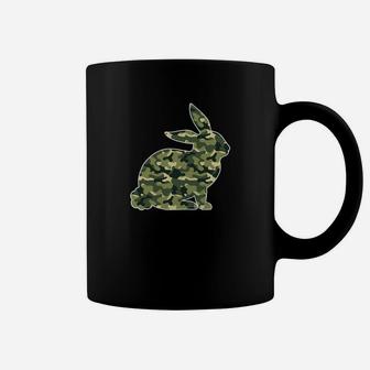 Easter Bunny Camo Rabbit Happy Easter Coffee Mug - Thegiftio
