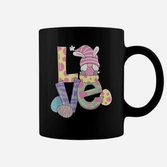 Easter Gnome Girl, Woman And The Word Love Coffee Mug | Crazezy CA