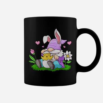 Easter Gnome Shirt Bunny Egg Hunting Women Spring Gnomes Coffee Mug | Crazezy UK