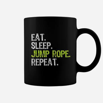 Eat Sleep Jump Rope Roping Jumping Skipping Coffee Mug | Crazezy CA