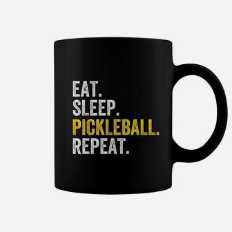 Eat Sleep Pickleball Repeat Player Gift Coffee Mug | Crazezy