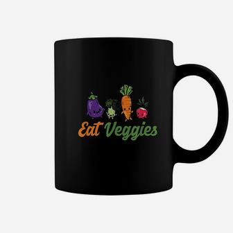 Eat Veggies Vegans Fitness Veganism Foodie Coffee Mug - Thegiftio UK