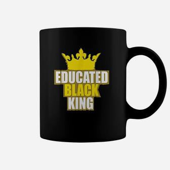 Educated Black King Coffee Mug | Crazezy CA