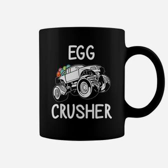 Egg Crusher Monster Truck Boys Kids Funny Easter Day Coffee Mug | Crazezy UK