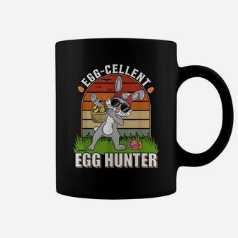 Egg Hunter Dabbing Rabbit Easter Day Eggs Dab Boys Girls Kid Coffee Mug | Crazezy UK