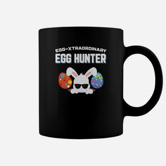 Eggxtraordinary Egg Hunter Easter Boys Girls Bunny Coffee Mug - Thegiftio