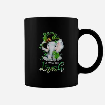 Elephant A Wee Bit Irish Coffee Mug - Monsterry AU