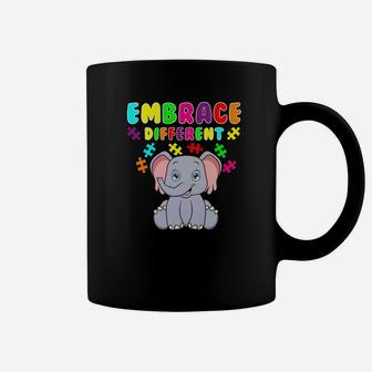 Elephant Autism Awareness Puzzle Autism Coffee Mug - Thegiftio UK