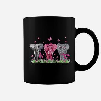 Elephants And Butterflies Coffee Mug | Crazezy