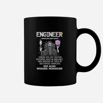 Engineer Funny Mechanical Civil Engineering Wizard Coffee Mug | Crazezy DE