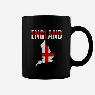 England Country Map Flag Coffee Mug | Crazezy