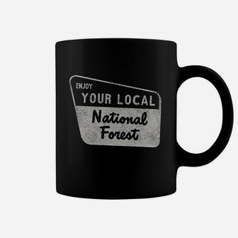 Enjoy Your National Forest Outdoor Vintage Camping Mountains Coffee Mug | Crazezy