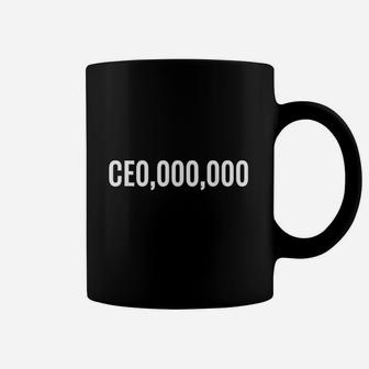 Entrepreneur Ceo 000000 White Funny Business Coffee Mug | Crazezy