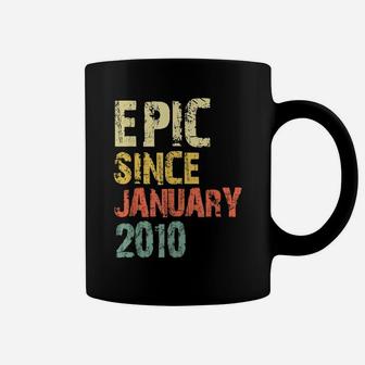 Epic Since January 2010 11Th Gift Birthday 11 Years Old Coffee Mug | Crazezy CA