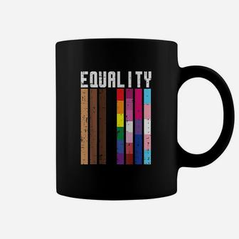 Equality Black Lgbt Pride Rainbow Lesbian Gay Bi Trans Gift Coffee Mug | Crazezy