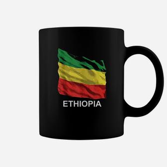 Ethiopian Flag Coffee Mug | Crazezy UK