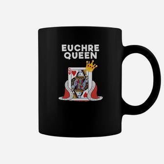 Euchre Funny Euchre Card Game Queen Coffee Mug - Thegiftio UK