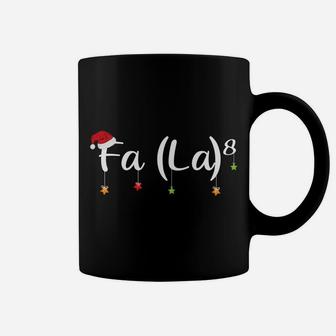 Fa La8 Funny Math Teachers Santa Fa La Xmas Holiday Gift Sweatshirt Coffee Mug | Crazezy DE