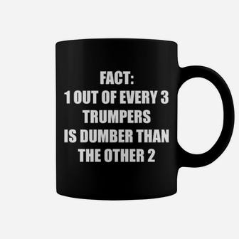 Fact 1 Out Of Every 3 Trumpers Is Dumber Than The Other 2 Coffee Mug - Monsterry AU