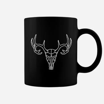 Fair Game Deer Skull Antlers Hunting Coffee Mug - Thegiftio UK