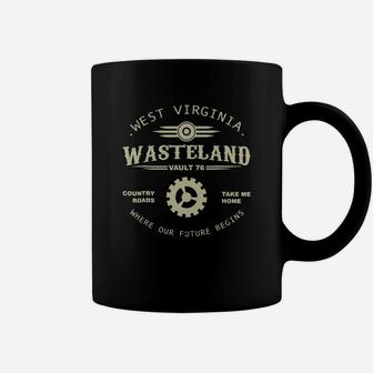 Fall Out 76 West Virginia Wasteland Country Roads Coffee Mug - Thegiftio UK