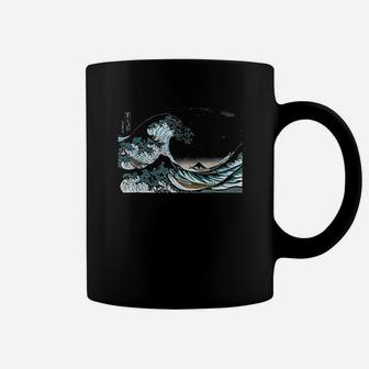 Famous Vintage Japanese Art The Great Wave Coffee Mug | Crazezy CA