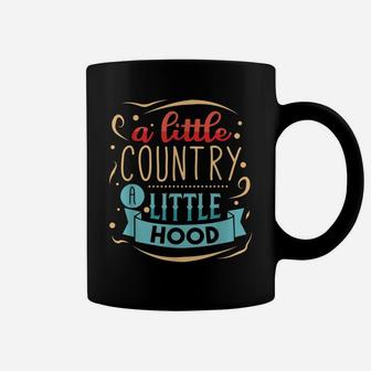 Farmer Shirt Little Country Little Hood Southern Coffee Mug | Crazezy CA