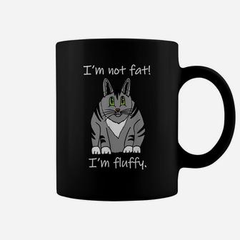 Fat Cat Kitty Cat Funny Cat Tee Gift Ideas For Cat Lovers Coffee Mug | Crazezy