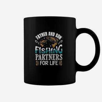 Father And Son Fishing Partners For Life Father Gift Coffee Mug | Crazezy