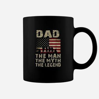 Father Day Dad The Man Myth Legend Coffee Mug | Crazezy CA