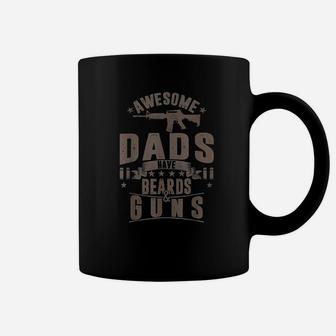 Fathers Day Awesome Dads Have Beards Coffee Mug | Crazezy CA