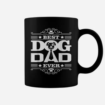 Fathers Day Best Dog Dad Ever Shirt Animal Pet Lover Coffee Mug | Crazezy UK