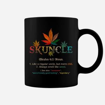 Father's Day Funny Retro Vintage Uncle Wear Skuncle, Skunkle Coffee Mug | Crazezy CA