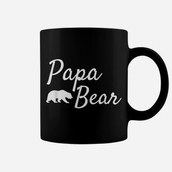 Fathers Day Gift From Daughter Son Kids Wife - Men Papa Bear Coffee Mug | Crazezy AU