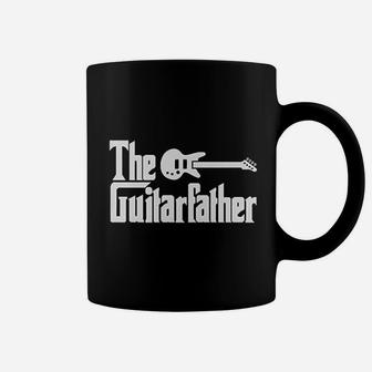 Fathers Day The Guitarfather Musician Guitarist Coffee Mug | Crazezy