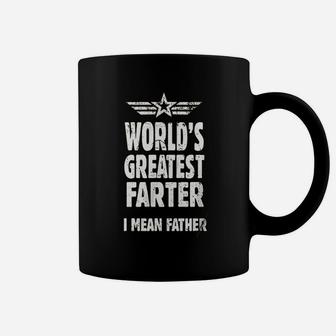 Fathers Day Worlds Greatest Farter Coffee Mug | Crazezy DE