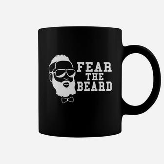 Fear The Beard Basketball Coffee Mug | Crazezy