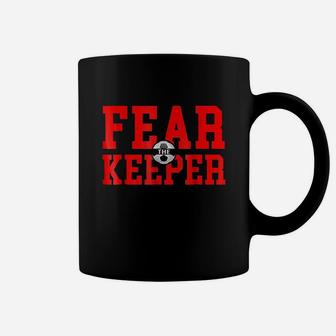 Fear The Goalie Soccer Goalkeeper Keeper Boys Girls Coffee Mug | Crazezy DE