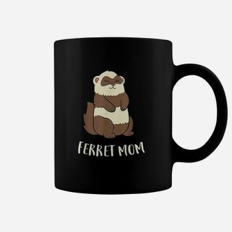 Ferret Mom Ferret Pet Cute Ferret Mama Coffee Mug | Crazezy UK