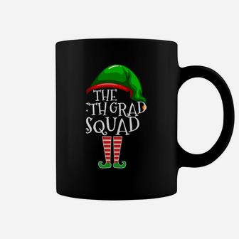 Fifth Grade Squad Elf Group Matching Christmas Gifts Teacher Sweatshirt Coffee Mug | Crazezy